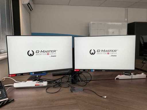 Iiyama G-Master | Red Eagle | G2470HS 24” monitor (2x)