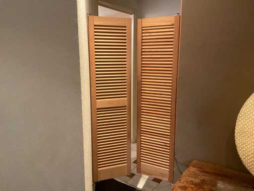 Drzwi żaluzyjne (2x)