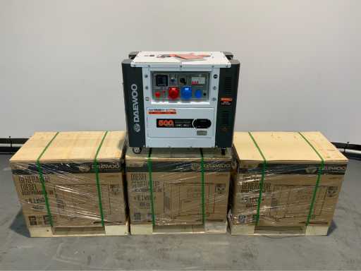 Daewoo – DDAE10500DSE-3G 4x Diesel – Notstromgenerator