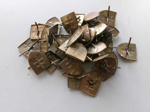 CZ/SK Metallabzeichen, bronze, gebraucht + neuwertig (Meier) (100x)