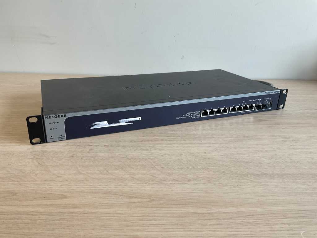 Netgear - Prosafe XS708T - 8-portowy przełącznik 10-gigabitowy