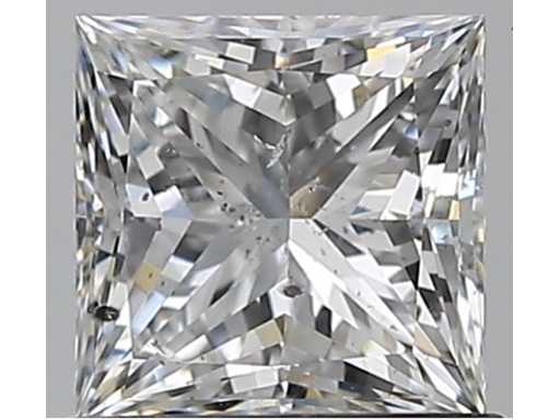 Diamant - diamant taille princesse de 1,01 carat avec certificat HRD (certifié)