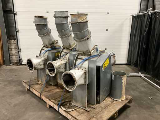 3x Holtrop- und Jansma-Extraktionssystemventile