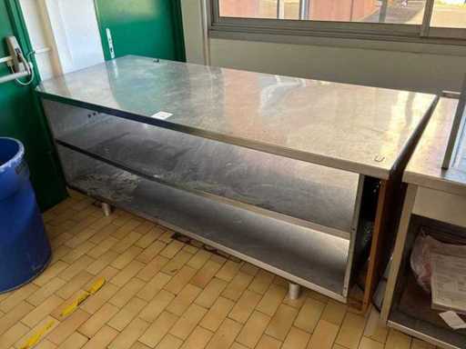 Edelstahl-Feldflaschenschrank