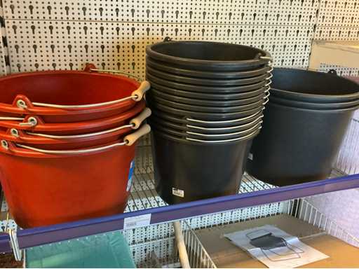 Batch of cleaning materials