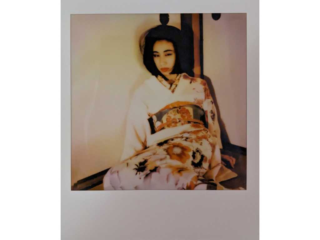 Nobuyoshi Araki (1940), attribué à, Polaroid signé

