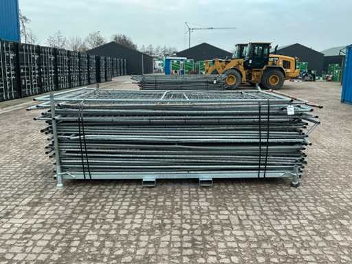 Batch of construction fences