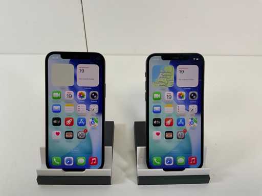 Apple iPhone 12 - 128GB - Black (2x)