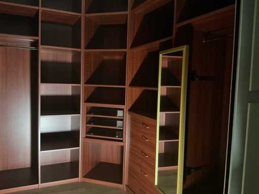 Garde-robe décorative de décoration coulidoor