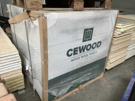 Panneaux en laine de bois Cewood (80x)