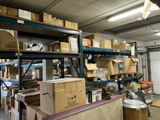 Divers articles de vaisselle, verres, contenants GN,..