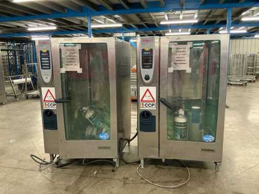 2 pieces of Rational SCC 202 combi steamers (defective)
