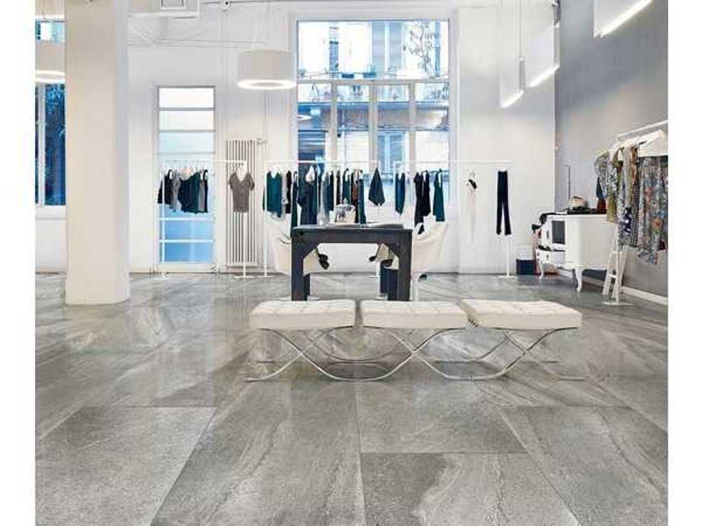 Floor tile Burl Grey mat 60x120cm rectified, 79.2m2