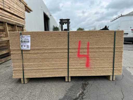 62 m2 OSB plates thickness 12 mm - 1.69x0.63m 