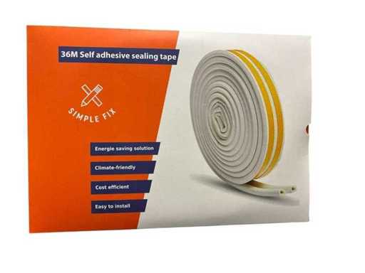 Einfache Lösung – Zugstreifen – 36 Meter (80x)