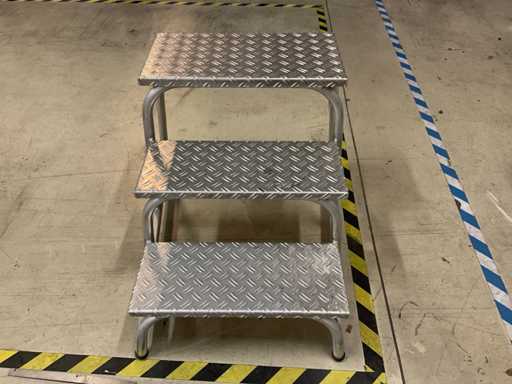 Aluminium-Montagetreppe