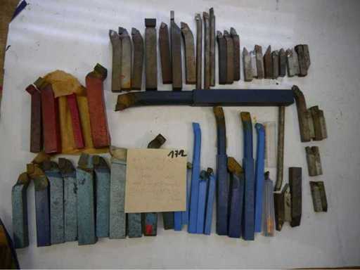 Widia - ciseau de tour en carbure, tige 10 à 25 mm (60x)