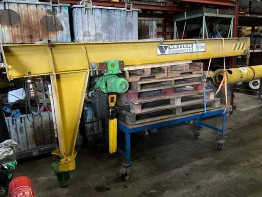 1986 Vetter M 1000 kg Zwenkarmkraan