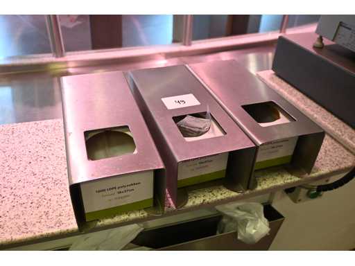 Dispenser in acciaio inossidabile Mokrupak (3x)