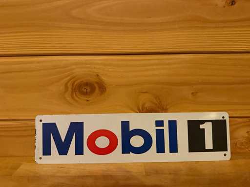 Metal advertising sign 40x10cm