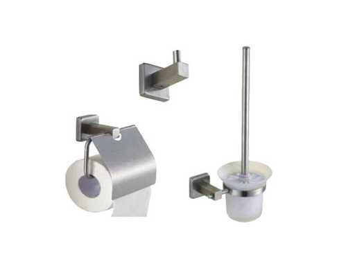 Mawialux toilet accessory set brushed gold