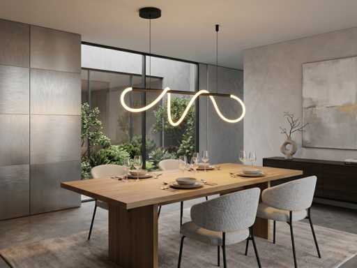 Edera Hanglamp 60cm 40W LED CCT 3 Kleur & 3 Stappen Dimmen(1x)