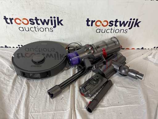 Robot stofzuiger Dreame L10s Pro + MEDION ERAZER X87077 DDR4-SDRAM i7-9700 Tower Intel Core i7 16 GB 1000 GB SSD Windows 10 Home PC Zwart