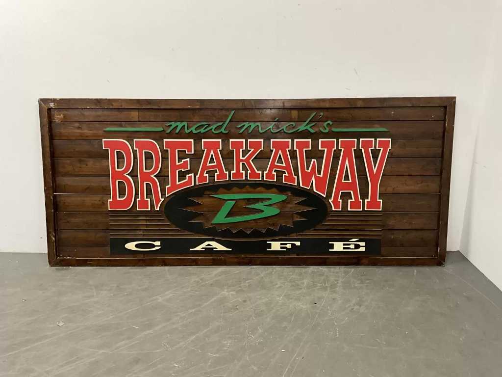 Decorarea pereților "Breakaway Café"