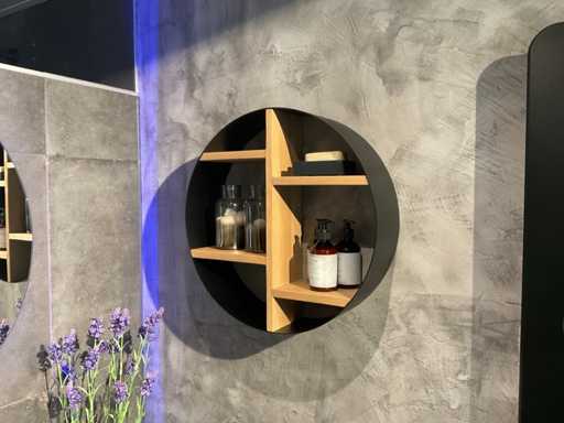 Looox – Holzkiste rund 50 cm