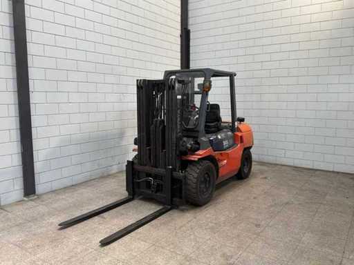 Toyota - 2006 - 42-7 FD 35 - 4M Triplex, Free-Lift - Vorkheftruck