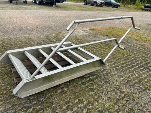 Roestvaststalen trap