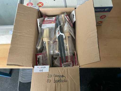 Kwasten en tangen (40x)