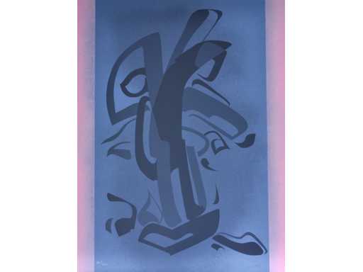 Jules Lismonde - kleurenzeefdruk 