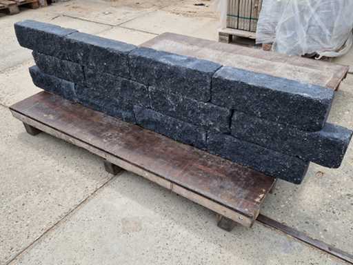 Betonwandblöcke (ca. 24 Stück)