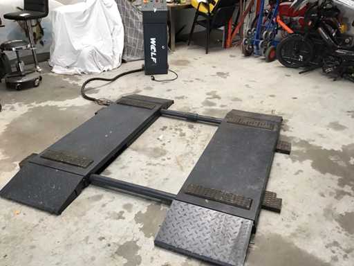 Podul de curățare - 3000kg - Pod ridicător