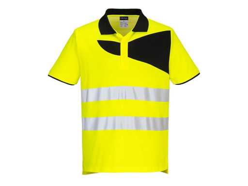 Portwest - PW212 - Polo Hi Vis Größe L (40x)