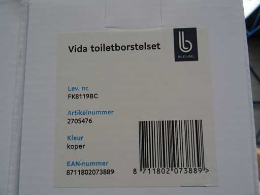 Blue Label - Vida - 2705476 - Toilettenbürsten-Set (2x)