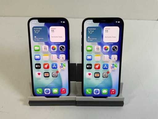 Apple iPhone 12 - 128 Go - Noir (2x)