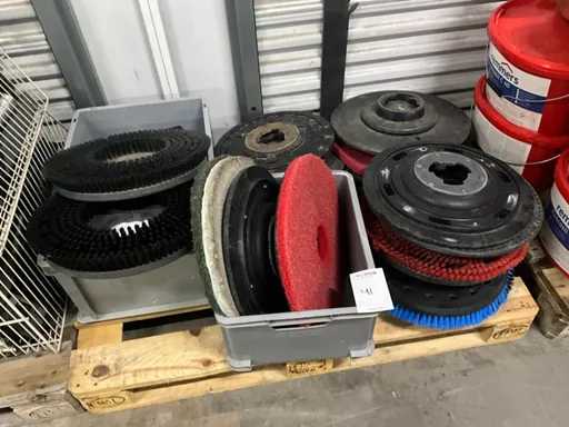 Partij Schrobmachine borstels en pads