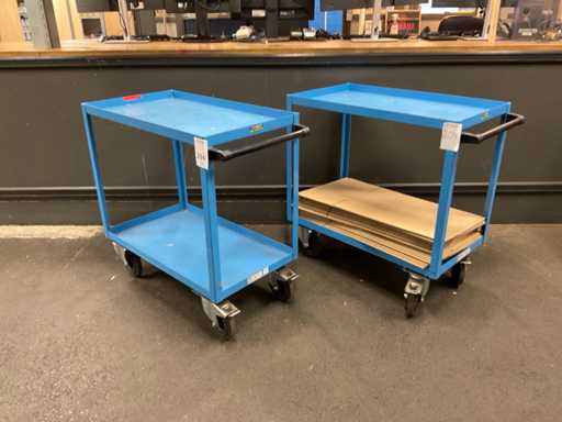 Eurokraft Active green Orderpick karren (2x)