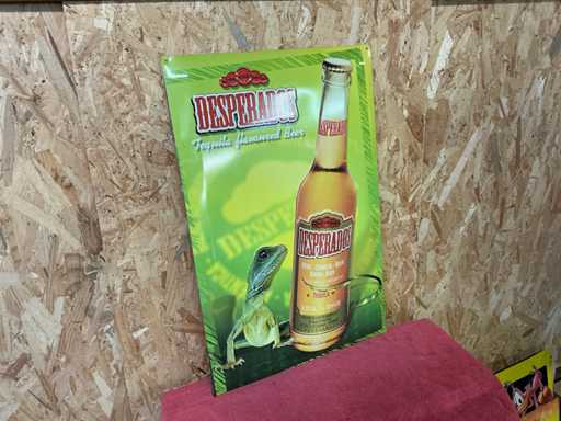 Advertising sign Desperados