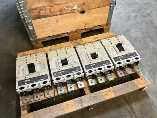 Siemens 3UF9627-1BH40 MCCB circuit breaker 315/400 A (4x)