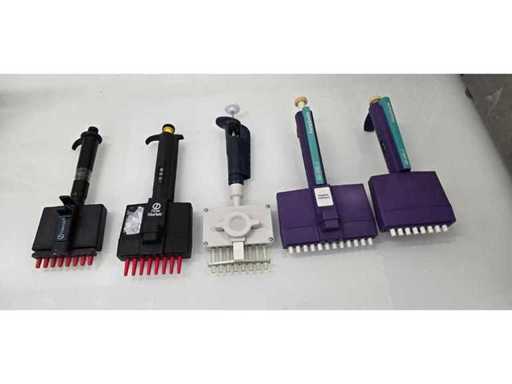 Multi-channel pipettes (5x)