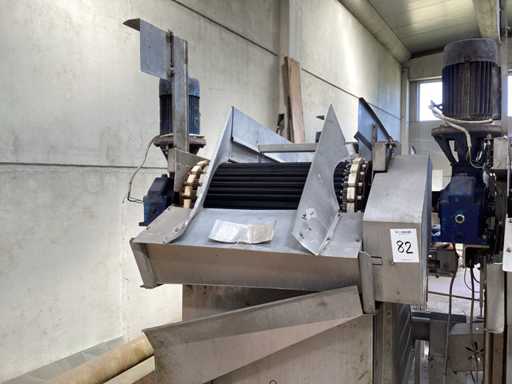 SAVI Leder-Trennrollen mit Schnecke