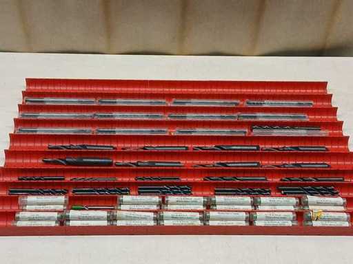 Misto – inclusi Garant, Gühring, altri – trapani a spirale HSS Trapani a serie lunga VHM (carburo solido) per centri - Mixed Lot Precision Twist Drills & Center Drills (HSS & VHM)