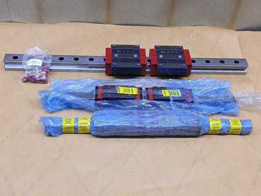 Schneeberger - Liniowy system prowadnic - Schneeberger Monorail MR35 zestaw liniowych prowadnic (3x)