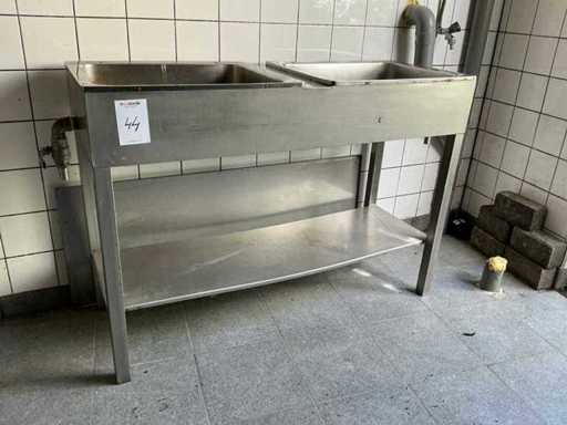 Vassoio per gocce in acciaio inox