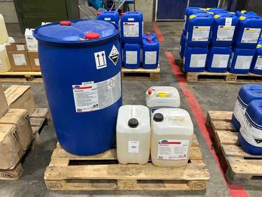 Diverși agenți de curățare