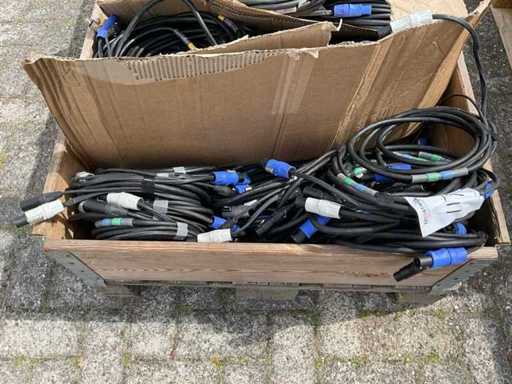 Neutrik Powercom XLR3 Combi Cable (21x)