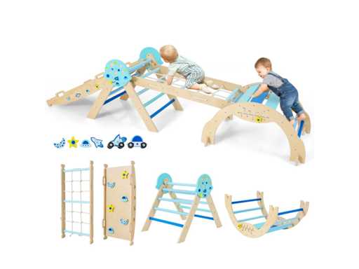 Ensemble d'escalade multifonctionnel pour enfants